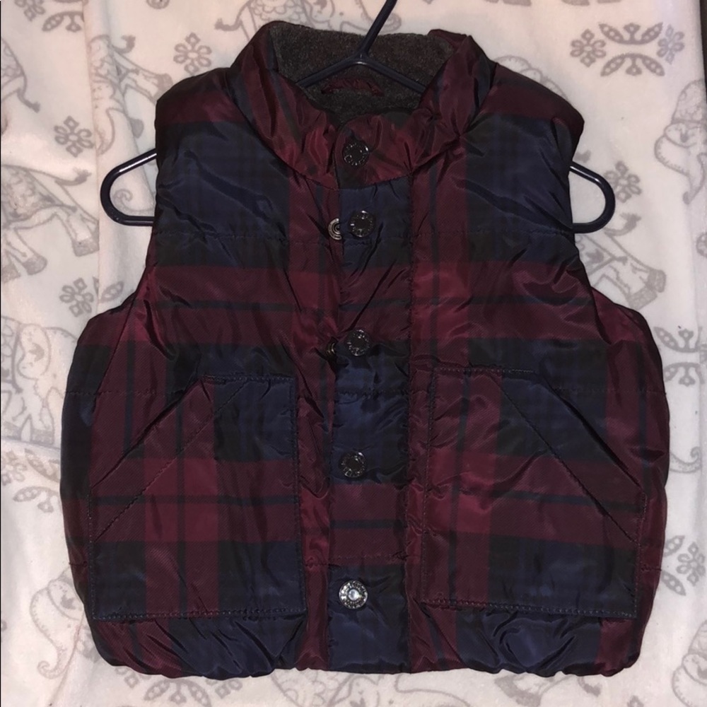 12-18 month button up vest